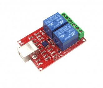 ماژول رله دو کاناله کنترل از طریق USB
