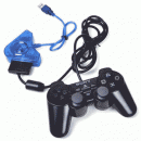 دسته کنترل سیم دار PS به همراه مبدل USB دسته کنترل سیم دار PS به همراه مبدل USB