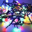 ریسه لامپ ال ای دی رنگی مخصوص کریسمس