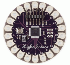 برد آردوینو LilyPad دارای پردازنده مرکزی ATmega328