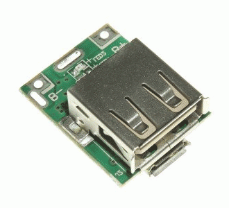 ماژول پاوربانک 5V 1A USB مناسب شارژر باتری های لیتیومی