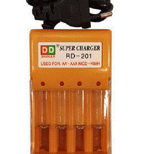 شارژر باتری قلمی و نیم قلمی RD-201